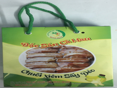 Chuối xiêm sấy dẻo Cà Mau